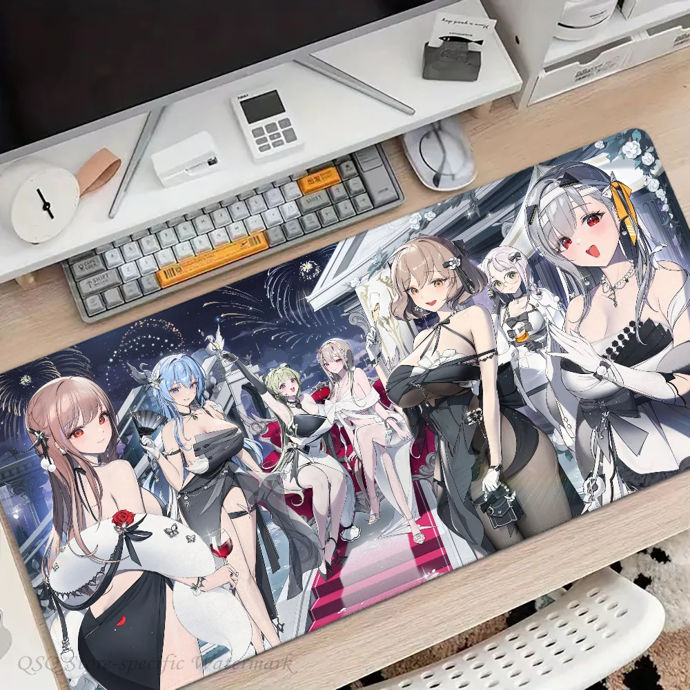 1pc NIKKE The Goddess Of Victory Alice Mouse Mat Desk Mat With Pad Gaming Accessories Prime Gaming XXL Keyboard Pad