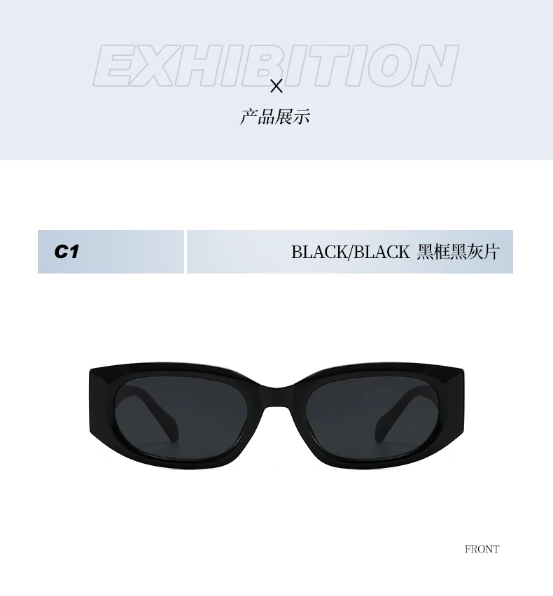 Retro Trendy Design Kleine Quadratische Rahmen frauen Sonnenbrille Persönlichkeit Luxus Design Sonnenbrille Männer Im Freien Fahren Shades UV400 – Detail 10