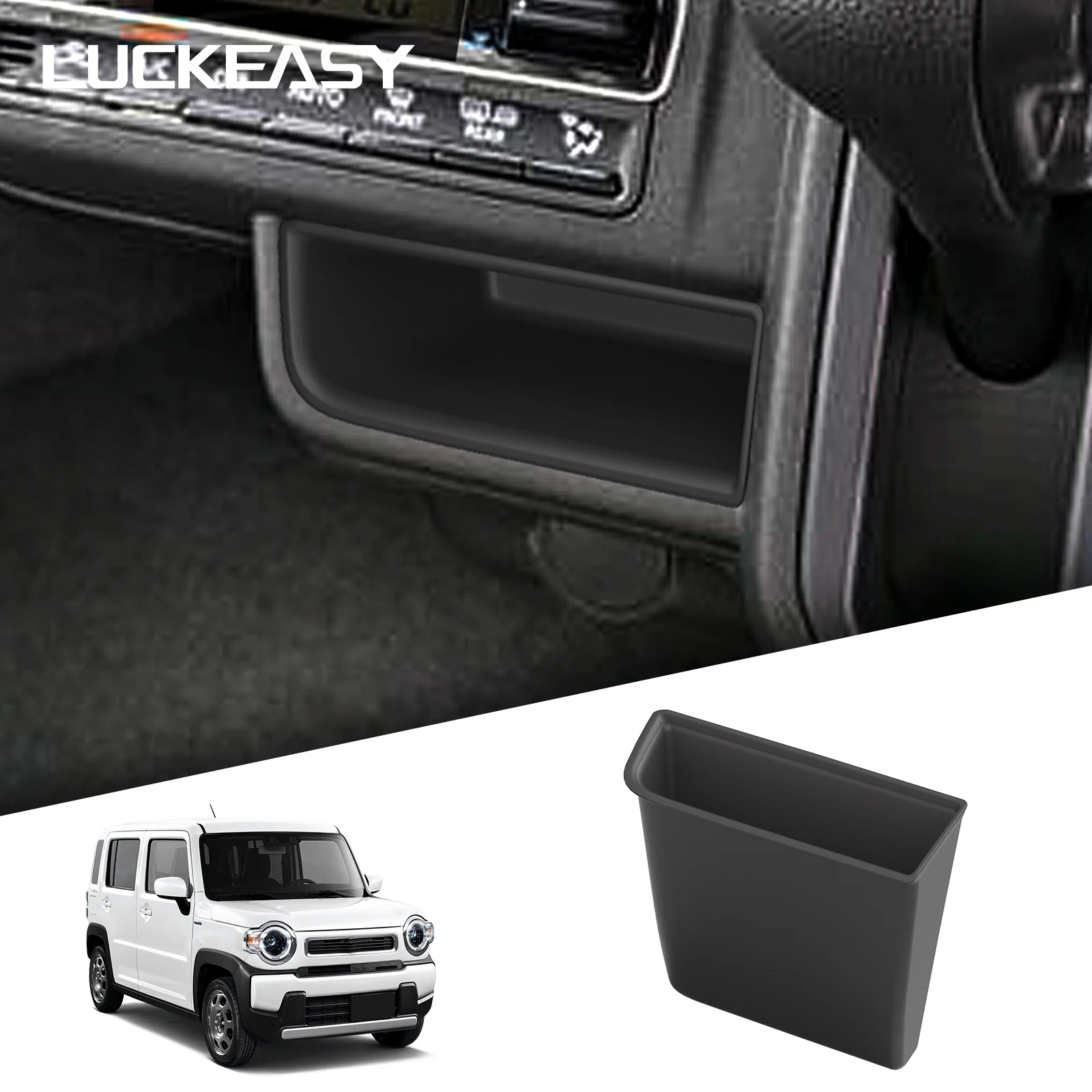 لسوزوكي HUSTLER 2021-2025 صندوق تخزين السيارة وحدة التحكم المركزية ترتيب المنظم علبة اكسسوارات السيارات الداخلية #1