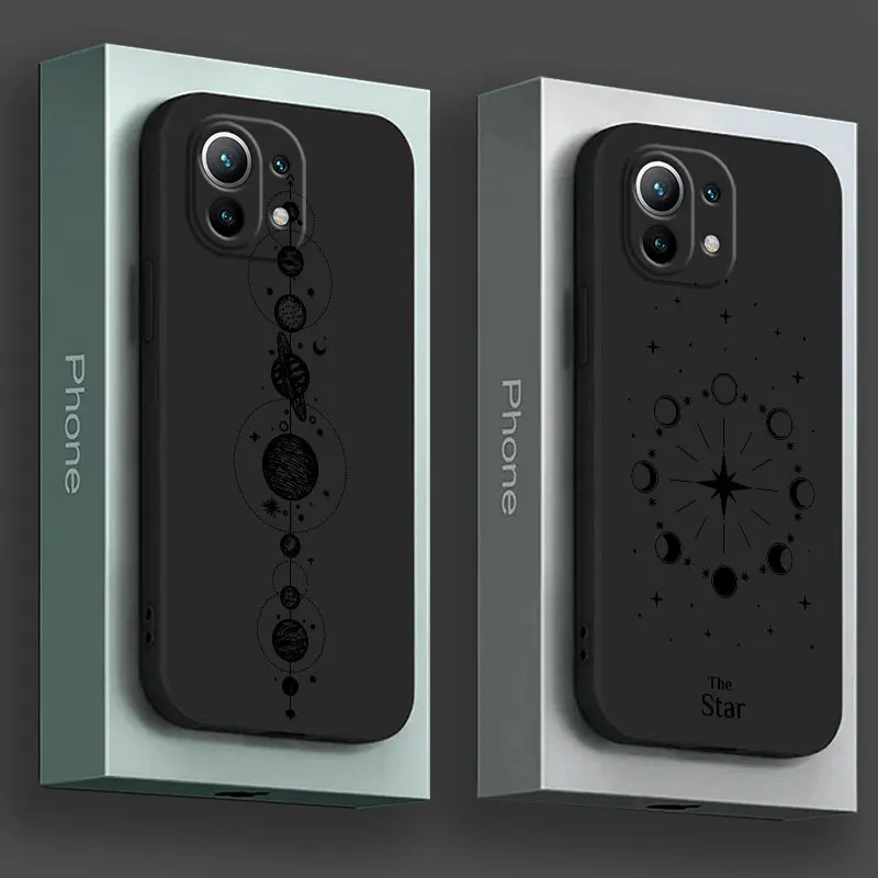

Tarot Planet The Star Phone Case For Xiaomi 15T 14T Pro 13T Mi 11T 10T 15Ultra Poco X7 F7 M7 Pro X3 X5 X6 F6 Soft Silicone Cover