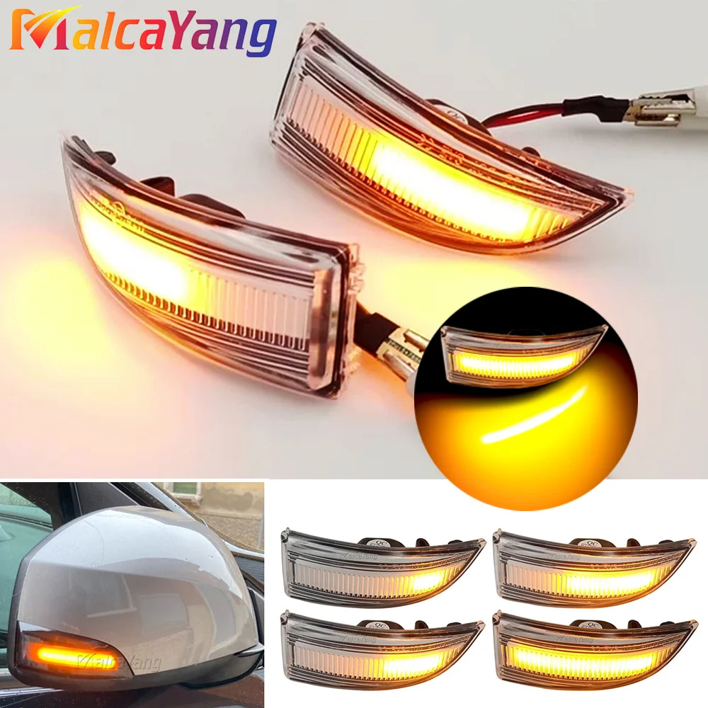 Fit for Renault Megane 3 MK3 III RS 2008-2016 Laguna III X91 Fluence LED Dynamic Blinker Indicator Mirror Turn Light Signal