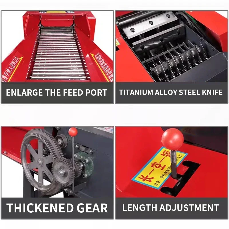 Машина для резки домашнего рогатого скота и овец, новый тип, машина для резки и разминания, дробилка для сухой и влажной соломы и кукурузы Gra