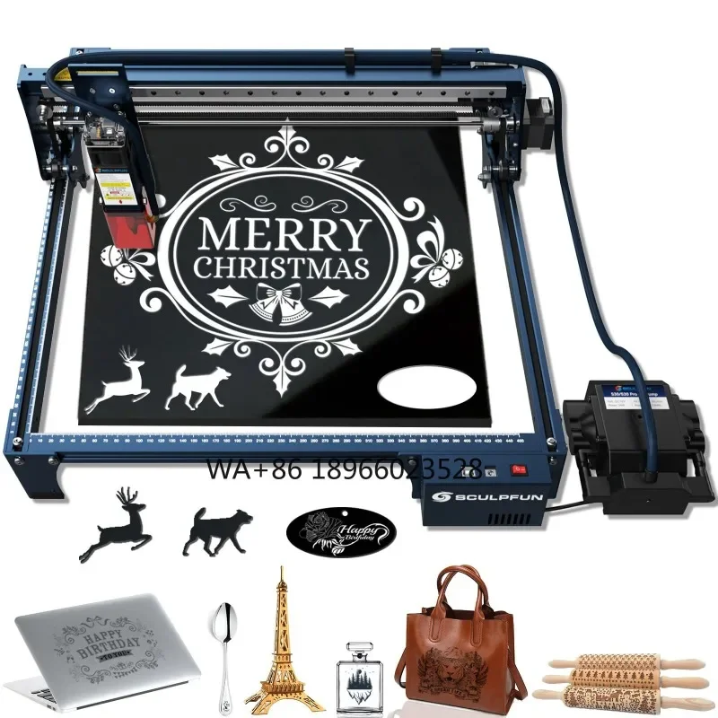 

S30 10W Lazer Engraver Cutter Desktop Leather Cutting Machines