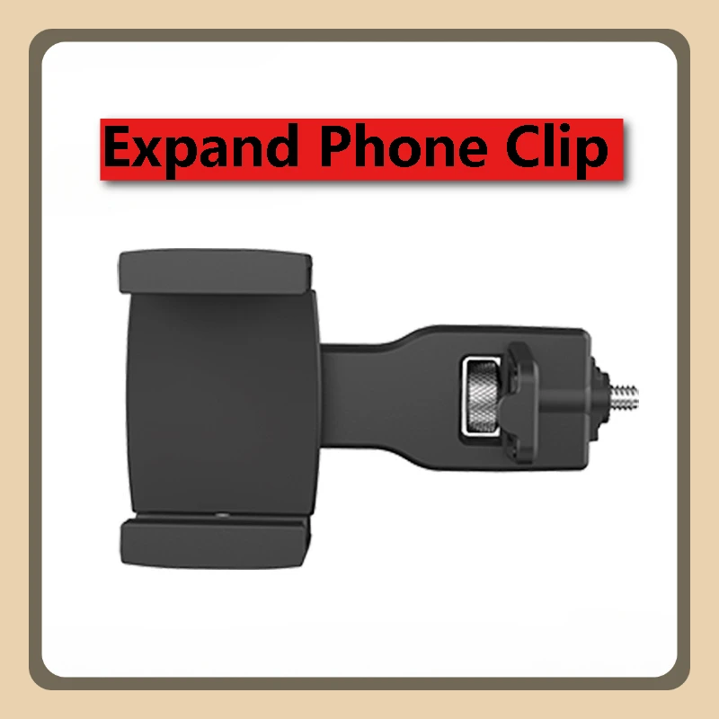 

Phone Holder Smartphone Gimbal Stabilizer Clip Clamp Bracket Compatible with for hohem iSteady Multi Pro2 Pro3 Pro4 Stabilizers