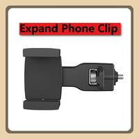 Phone Holder Smartphone Gimbal Stabilizer Clip Clamp Bracket Compatible with for hohem iSteady Multi Pro2 Pro3 Pro4 Stabilizers