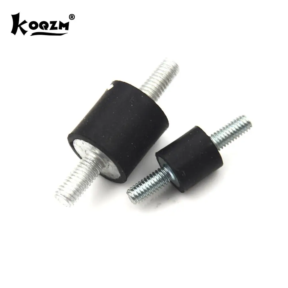 4pcs M4 M5 M6 M8 Anti Vibration Silentblock Boat Car Bobbin Rubber Mounts Male Tools