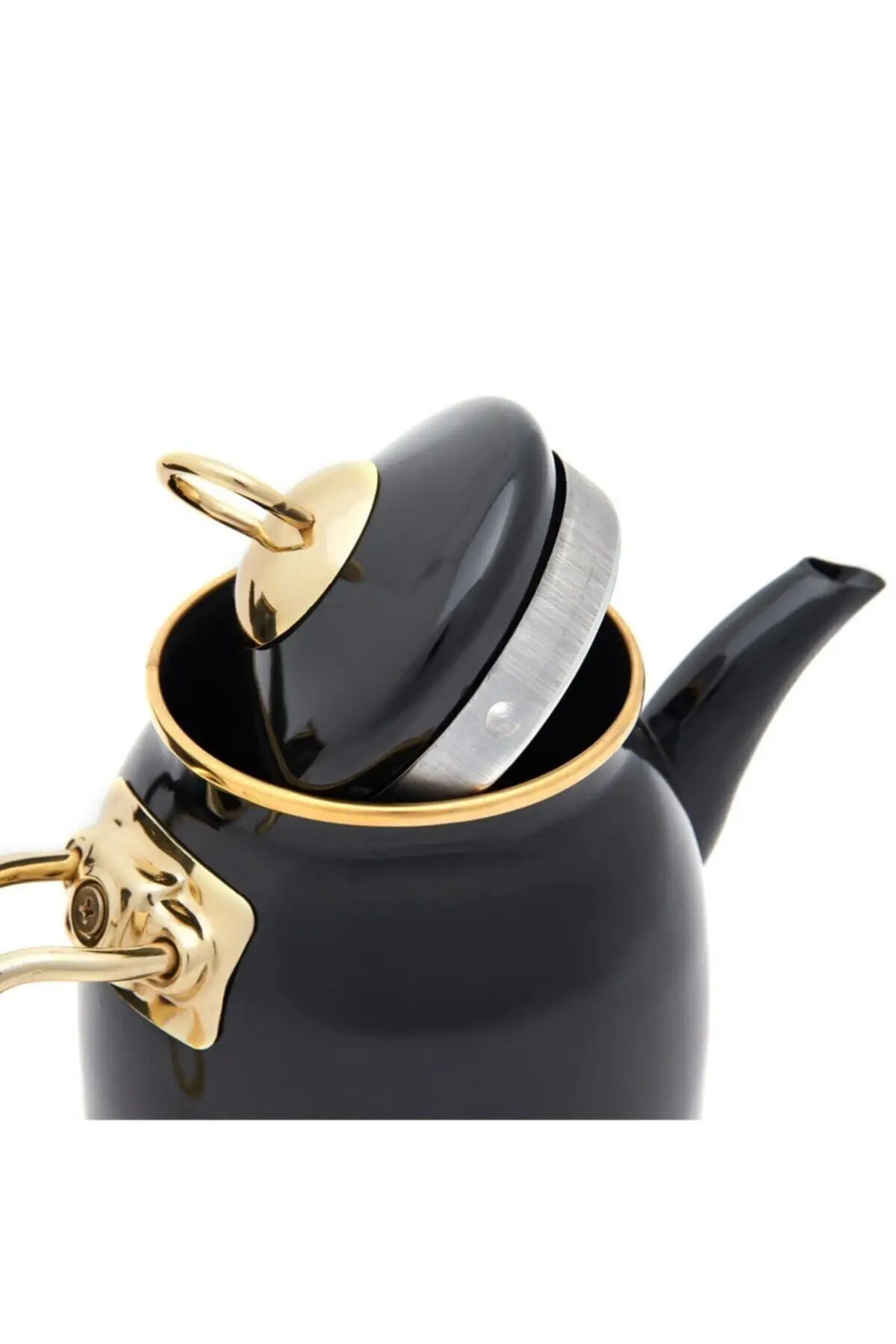 Tetera de esmalte turco,