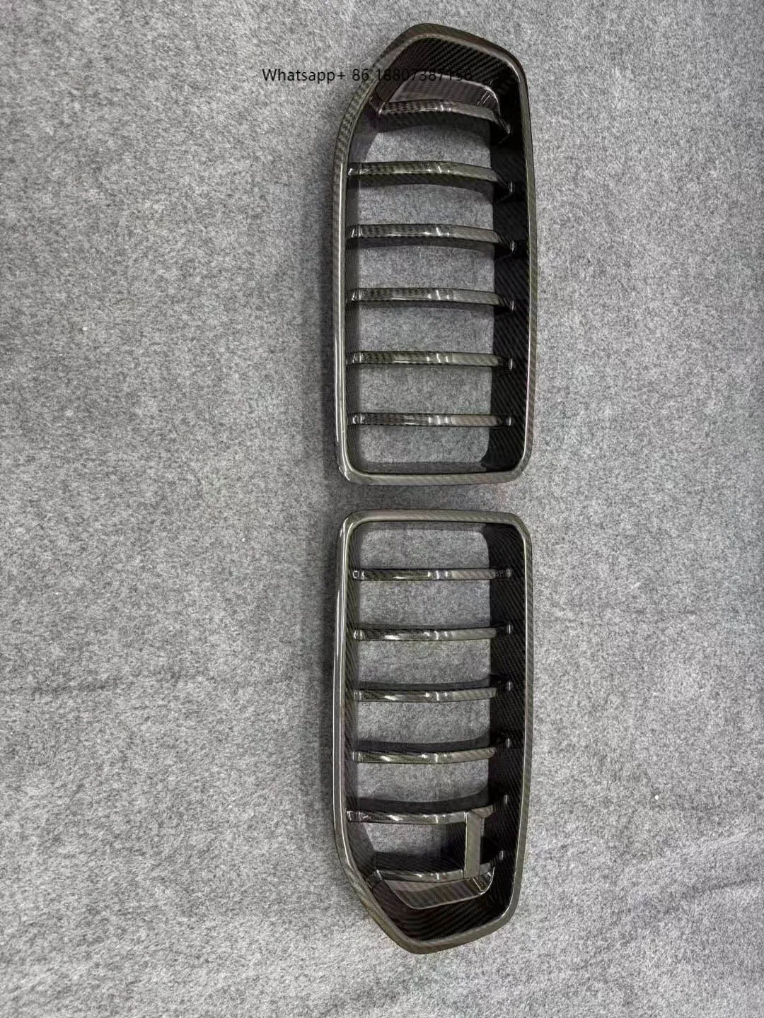 

High Quality Dry Carbon Fiber Front Grille for M2 G87 Prepreg Carbon Fiber Front Duct forBMW M2 2023 Front Grille