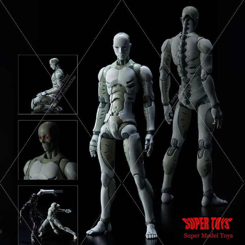 Heavy Industries Synthetic Human Figure 1/6 Scale 16cm-30cm Standing Model Toy Moveable Action Figure Body with Box