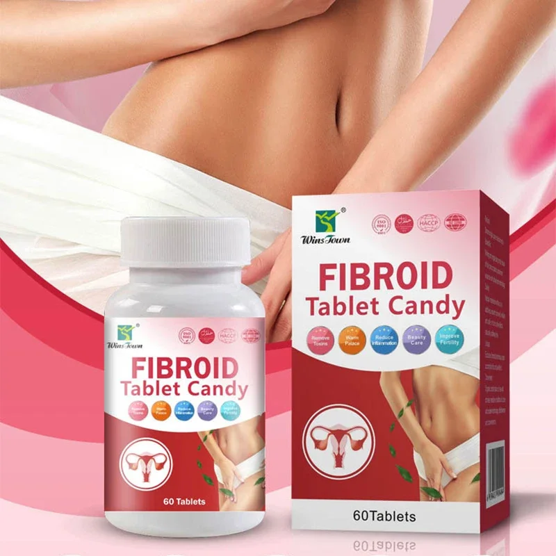 Fibrous tablets pills can eliminate uterine toxins restore women\'s health make women beautiful young