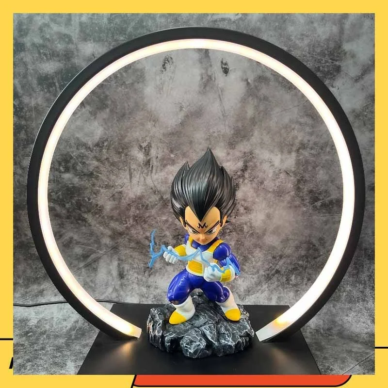 

18 см аниме Dragon Ball фигурка Ssj Lightning Majin Vegeta фигурки Dbz статуя ПВХ коллекция игрушек
