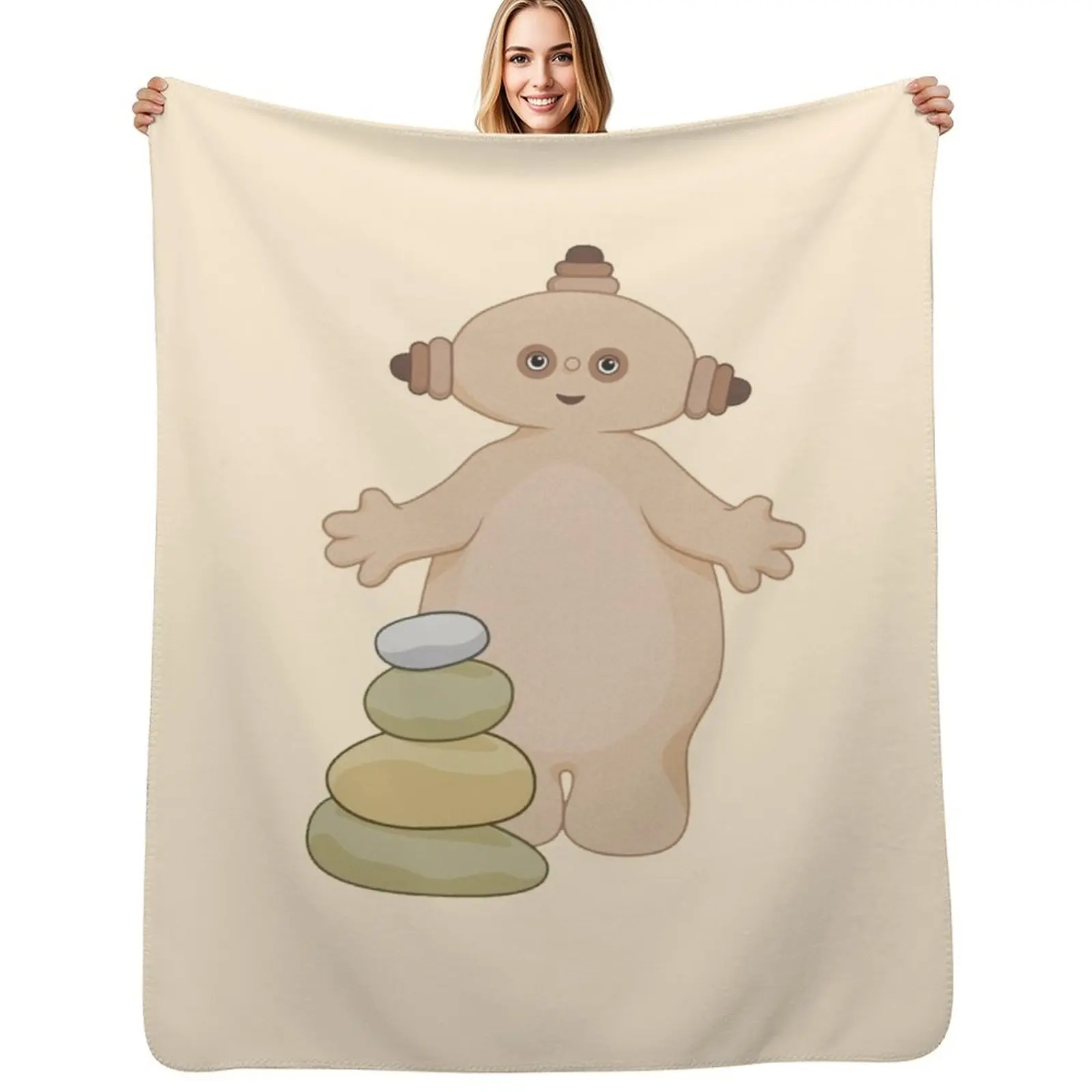 

Makka Pakka In the night garden Throw Blanket Decoratives for winter Luxury Throw For Baby Blankets
