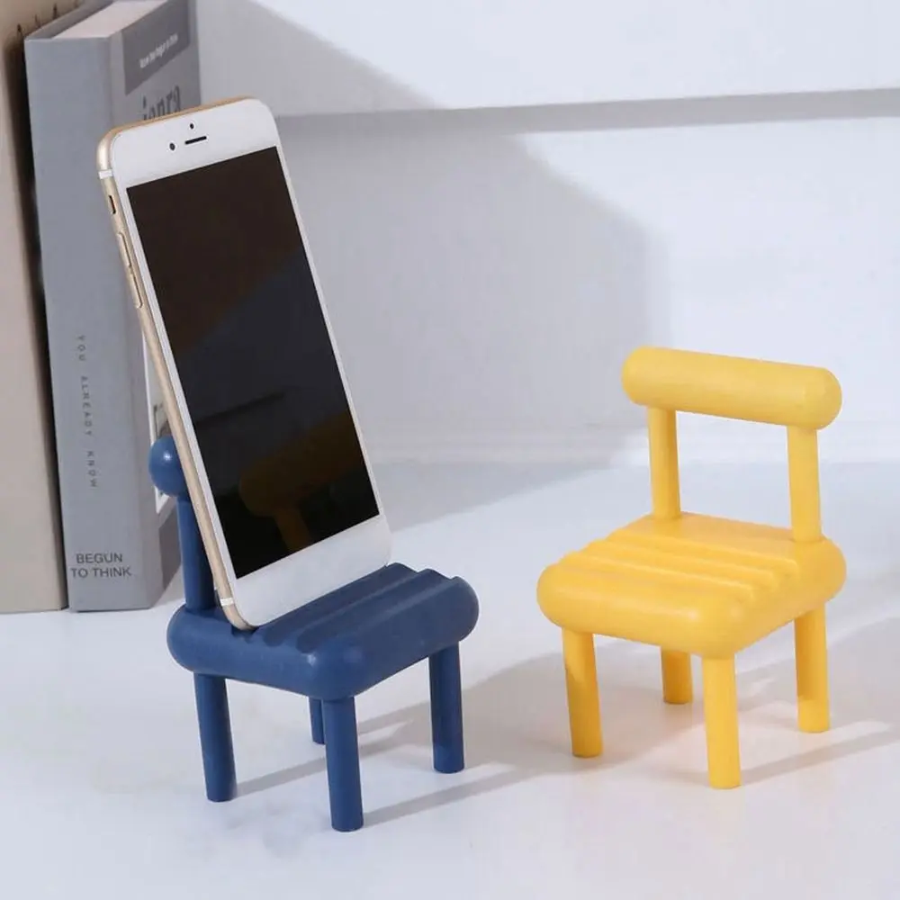 قابل للتعديل حامل هاتف المحمول ، متعددة الوظائف البلاستيك كرسي حامل الهاتف ، الإبداعية لطيف الهاتف الخليوي قوس ، جديد