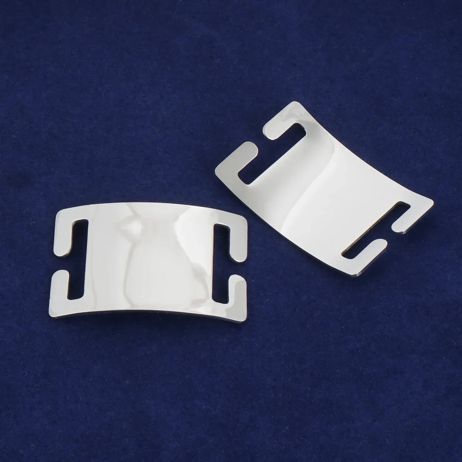 

1 5/8*1 1/16" (43*27mm) laser engrave dog tag,shoe buckle,stainless steel blank,bracelet connector,pet name brand,10pcs-10397350