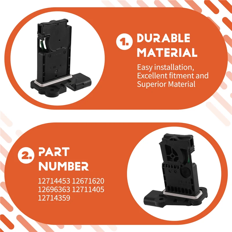 ราคาลดลง! !】เซ็นเซอร์วัดปริมาณอากาศ MAF อะไหล่ทดแทน หมายเลขชิ้นส่วน 12714453 12671620 12696363 สำหรับรถเชฟโรเลต ซิลเวอราโด จีเอ็มซี เซียร์รา 12711