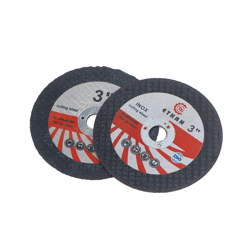 Angle Grinder Polimento Disco De Corte Elétrico Folha De Corte Mini Disco De Corte Circular Resina Rebolo, 75mm, 1 5Pcs