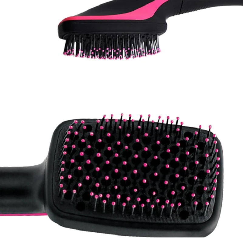 หวีผมเครื่องเป่าผมประจุลบอเนกประสงค์แบบหวีผมหยิกเป็นลอนมีเครื่องเป่าผมลมร้อนปลั๊ก EU