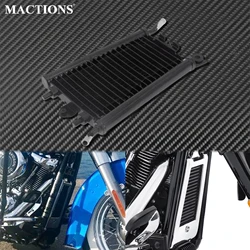 Motorcycle Oil Cooling Radiator Cooler Adapter Device For Harley Softail Breakout FXBR Street Fat Bob FXFB 114 Low Rider 2018-Up