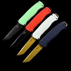 5 Styles BM 5370FE Tactical Pocket Knife CPM-CruWear Flat Earth Tanto Blade CF-Elite Handles Outdoor Camping Hunting Tools