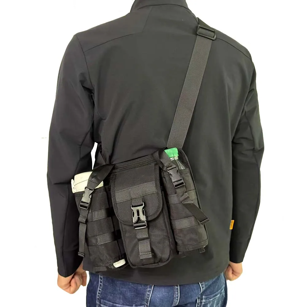 Bolso táctico multibolsillo para botella y viajes exterior - imagen 3