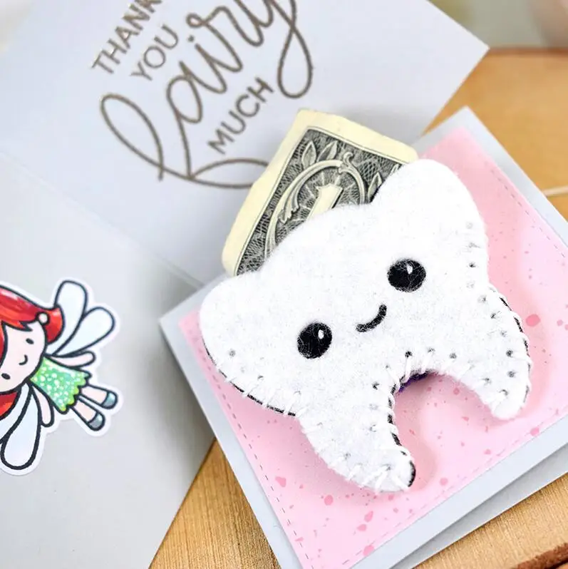 tooth Metal Cutting Dies Mold Scrapbooking Decoration Paper Cards Craft Knife Mould Blade Punch Template Embossing Stencils