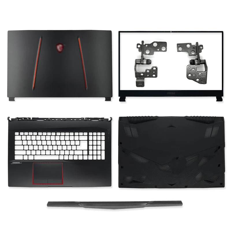 

New Laptop For MSI MS-17E2 Back Cover Top Case/Front Bezel/Palmrest/Bottom/Hinges/Hinges Cap