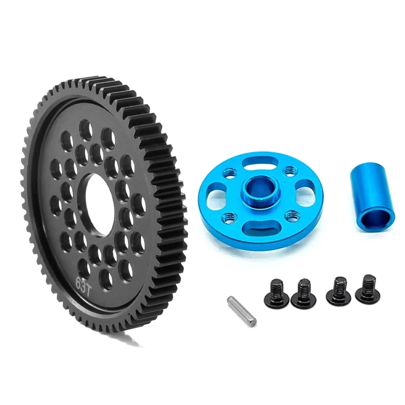 54500 Spur Gear And Gear Mount High Speed Gear Set For Tamiya TT-02 TT02 1/10 RC Car Upgrade Parts