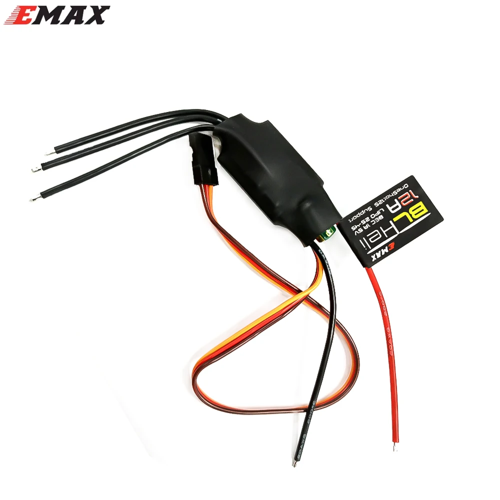 Emax BLHeli Series 12A 20A 30A 40A 50A 60A 80A ESC Speed Controller for RC Multirotor Airplane Fixed-Wing FPV Racing Drone