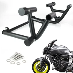야마하 FZ07 MT-07 2014-2024 XSR700 2015-2024 엔진 하이웨이 가드 크래시 바에 적합한 오토바이 스턴트 케이지 범퍼 프레임 보호대