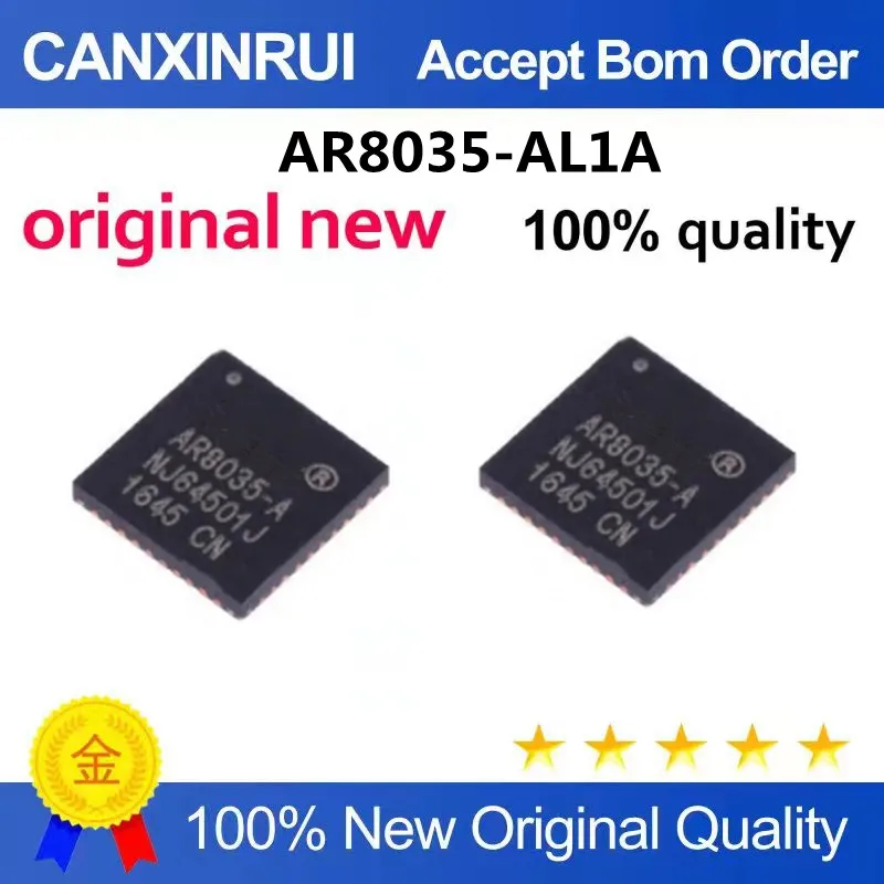 New original AR8035-AL1A AL1B AR8035-A AR8035-AL1A-R QFN40 network card IC