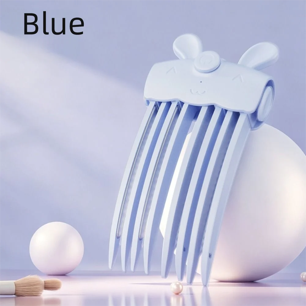 DIY Tools Electric Heating Hair Roots Fixed Shape Clip Heat Resistant Non-Slip Volume Bangs Clip Durable Portable