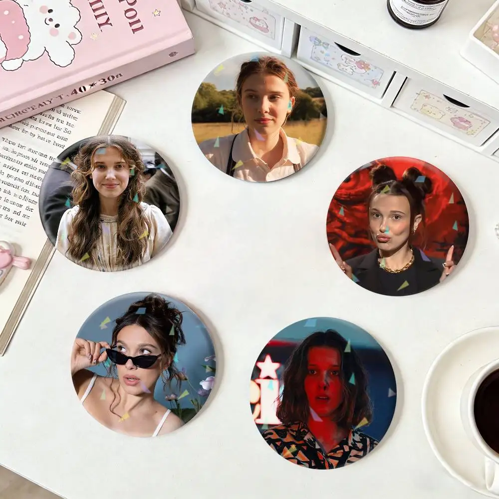 

Millie Brown Stranger Badges Niche Design Brooch for Backpack Lapel Pins Creative Accessories