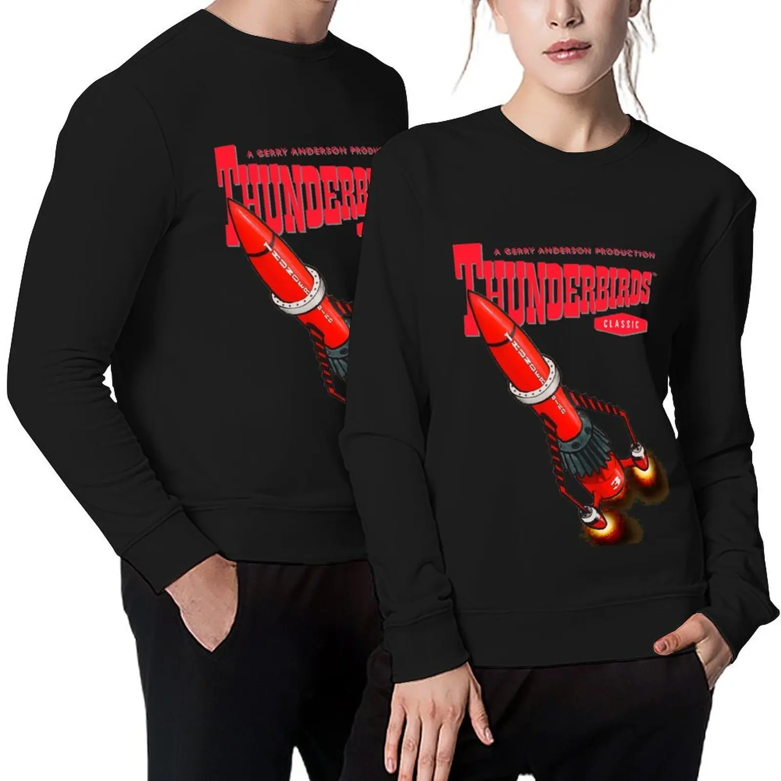 

My eighth piece of Gerry Anderson Thunderbirds fan art. Pullover men's coat winter clothes men clothes graphic sweatshirts
