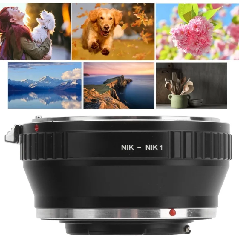 محول عدسة Fikaz عالي الدقة لتركيب Nikon F لتناسب كاميرا Nikon 1 Mount #6