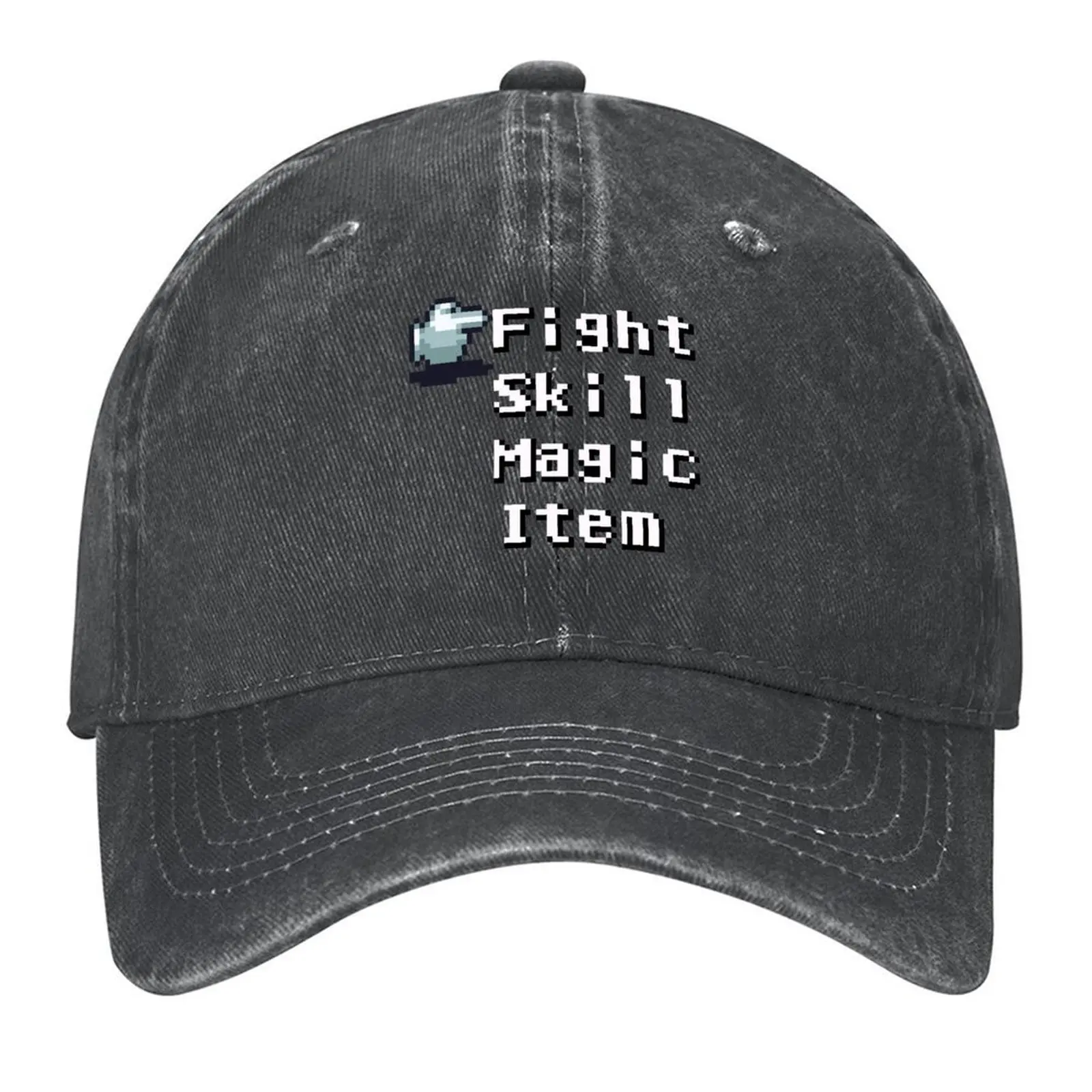 

Turn-Based Battle Menu Baseball Cap Big Size Hat Unique hats Funny hats Golf Female Men's