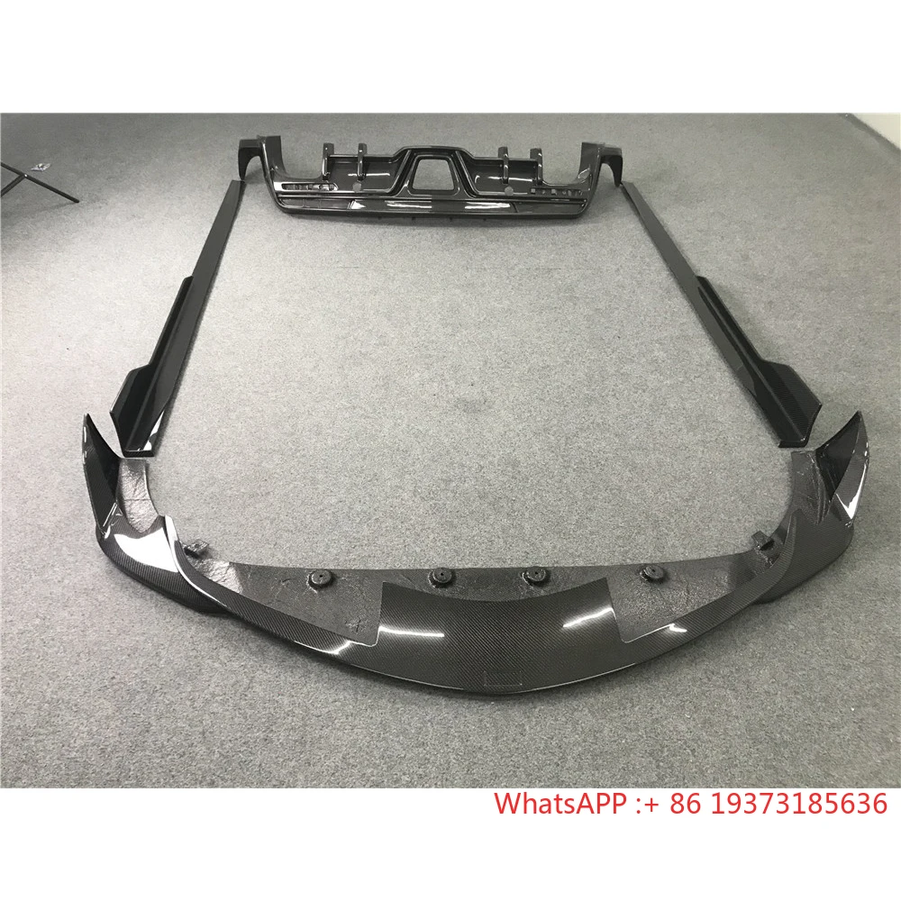 Perfect Fitment Carbon Fiber Front Lip Side Skirts Rear Diffuser car bumpers For Gr FOR Supra A90