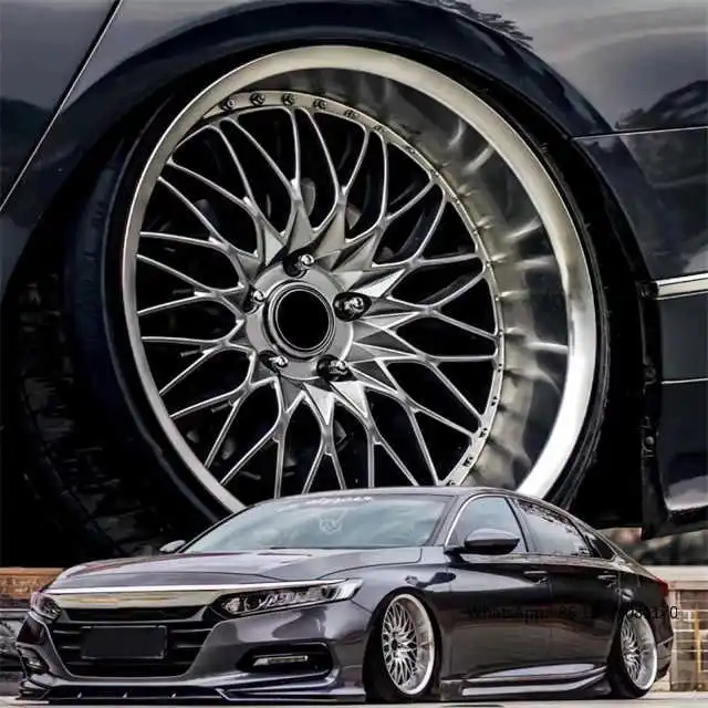 

Factory Wholesale 18Inch 19Inch Deep Lip Hyper Gloss Black Racing Alloy Rims Pcd 5*114.3 5*108 Flow-Forming Car Wheels