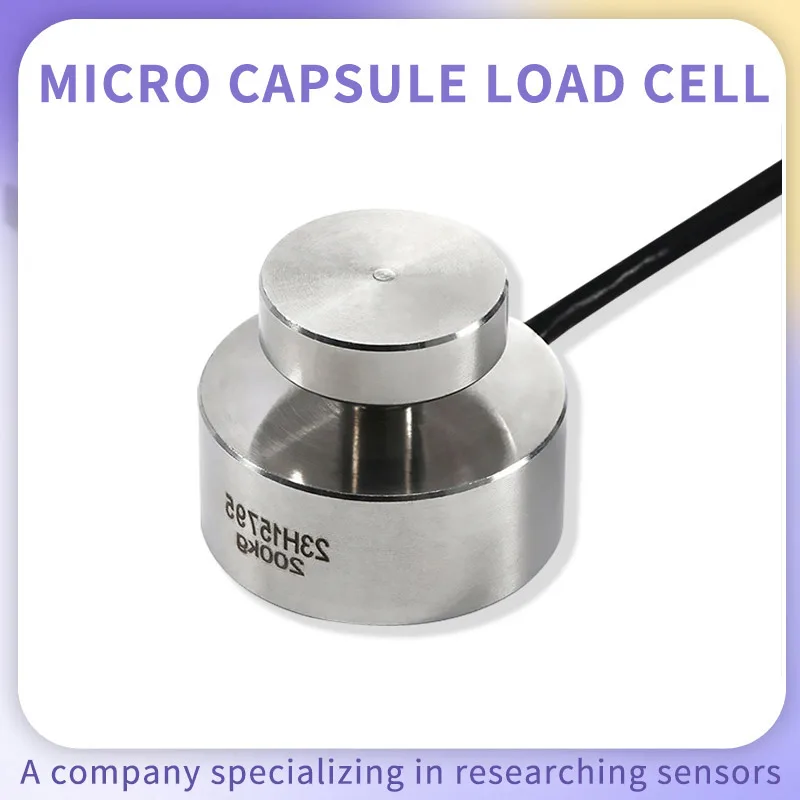 Mini Load Cell Tension Compression Force Sensor Weight Pressure Impact Force Micro Capsule Load Cell Made in China Factory Price