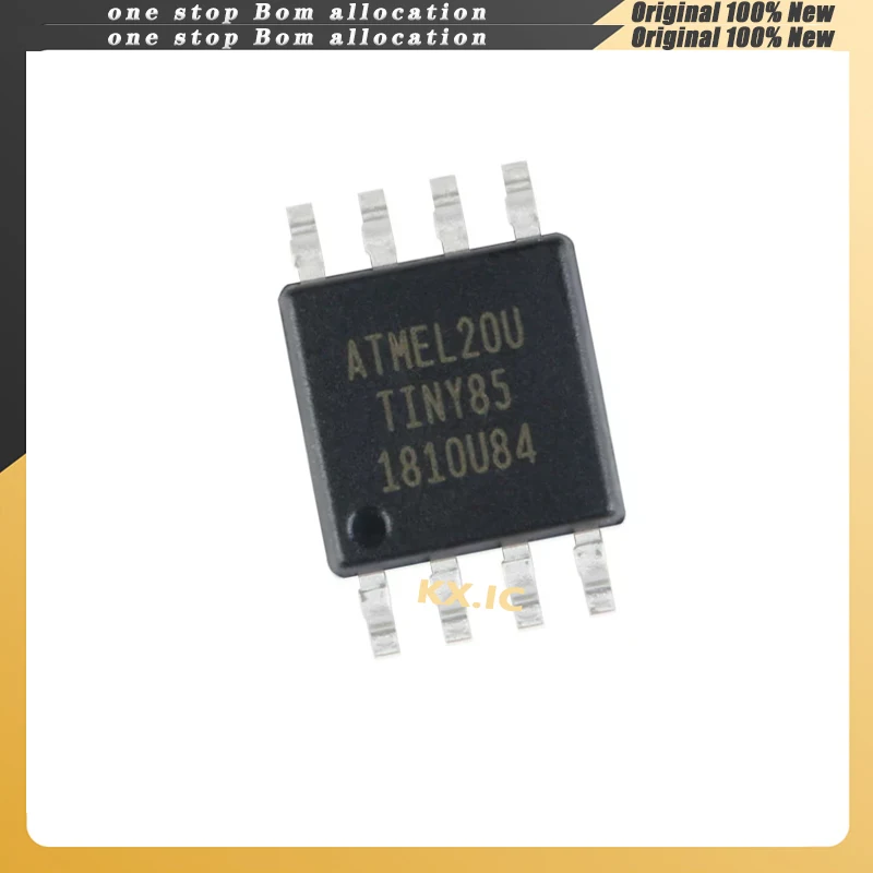 10PCS/LOT 100% New Original  ATTINY85-20SU  ATTINY8  NY85-20SU  SOP-8