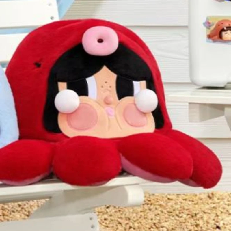 

POP MART CRYBABY Cry Me An Ocean Series 2-in-1 Neck Pillow Blind Box Mystery Bag Collectible Anime Doll Ornament Toy