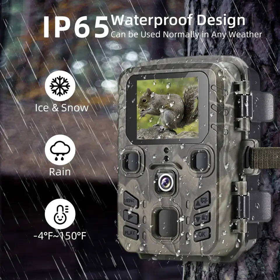 Cámara de caza con visión nocturna y WiFi – Control vía app - imagen 5