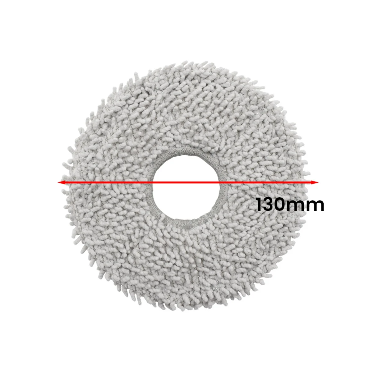 10 SZTUK części zamiennych Nakładka do mopa do odkurzacza robota Deebot X2 / X2 Pro / DEX86 Zmywalna ściereczka do mopa