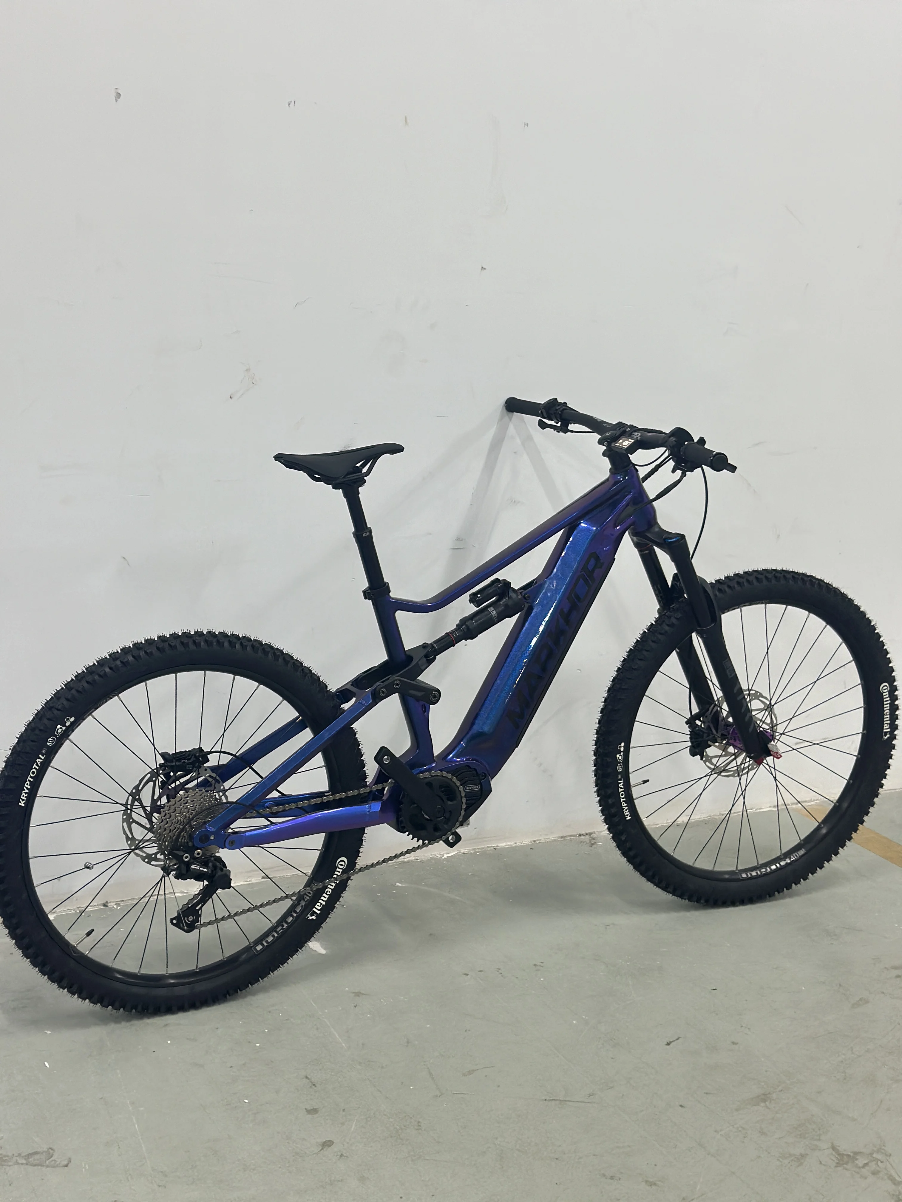 Markhor Emtb Frame Aluminium Alloy Full Suspension Bafang M510 M560 M600 M620 Ebike