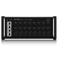 Behringer SD16 16-channel Stage Box Digital Snake with 16 Midas Mic Pres, 8 Outputs and Ultranet Integration with Powerplay P16