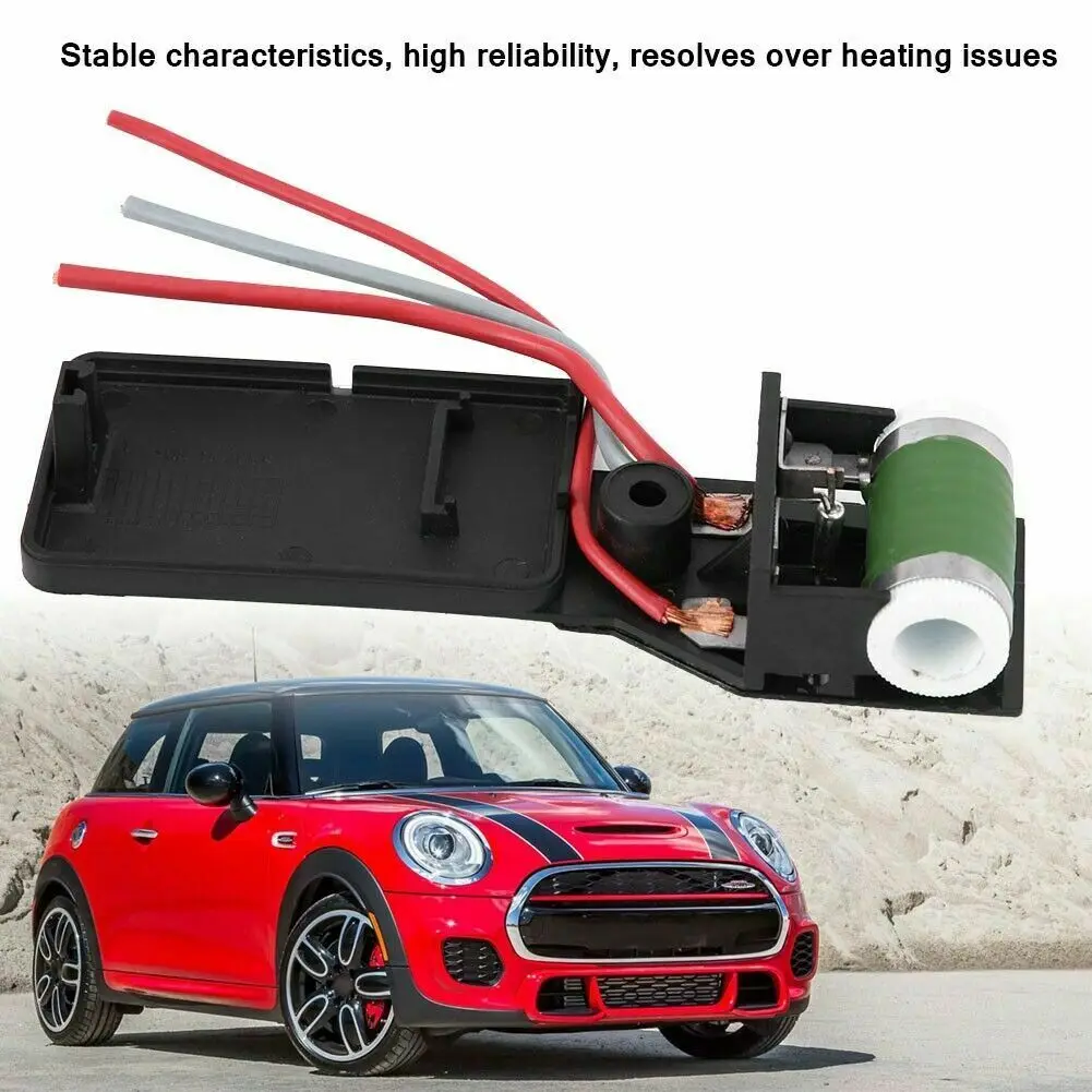 Car Air Conditioner Blower Resistor Engine Cooling Fan Resistor 17117541092R For Mini Cooper R50 R52 R53 03-08 UK