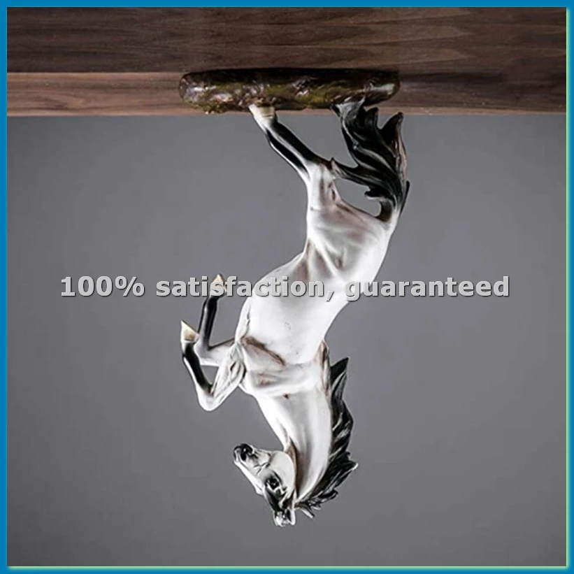 

Horse Statue for Home Decor Modern Horse Figurine Sculpture Office Decoration Crafts-A68X