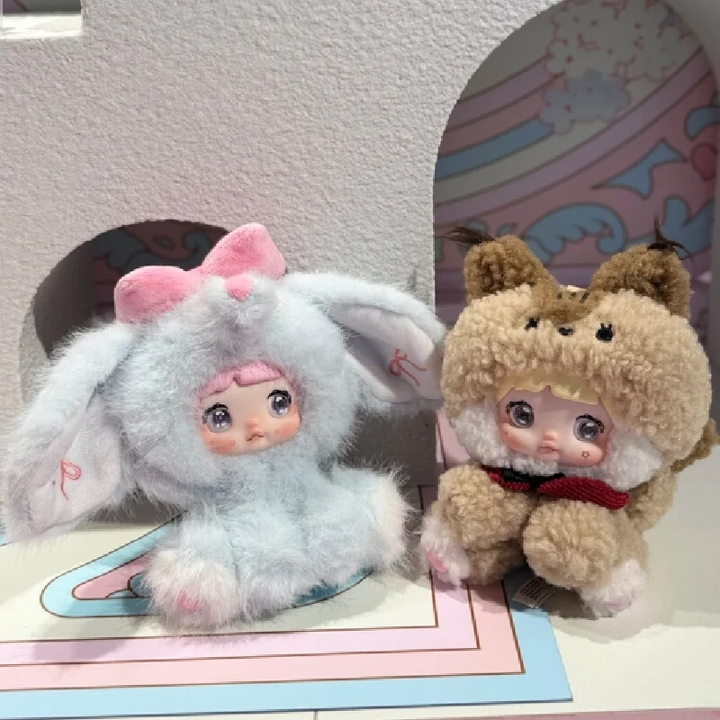 

Nommi Sitting Zoo Series виниловая слепая коробка для лица игрушки милая аниме-фигурка кукла-сюрприз Mystery Box брелок Рождественский кулон подарки