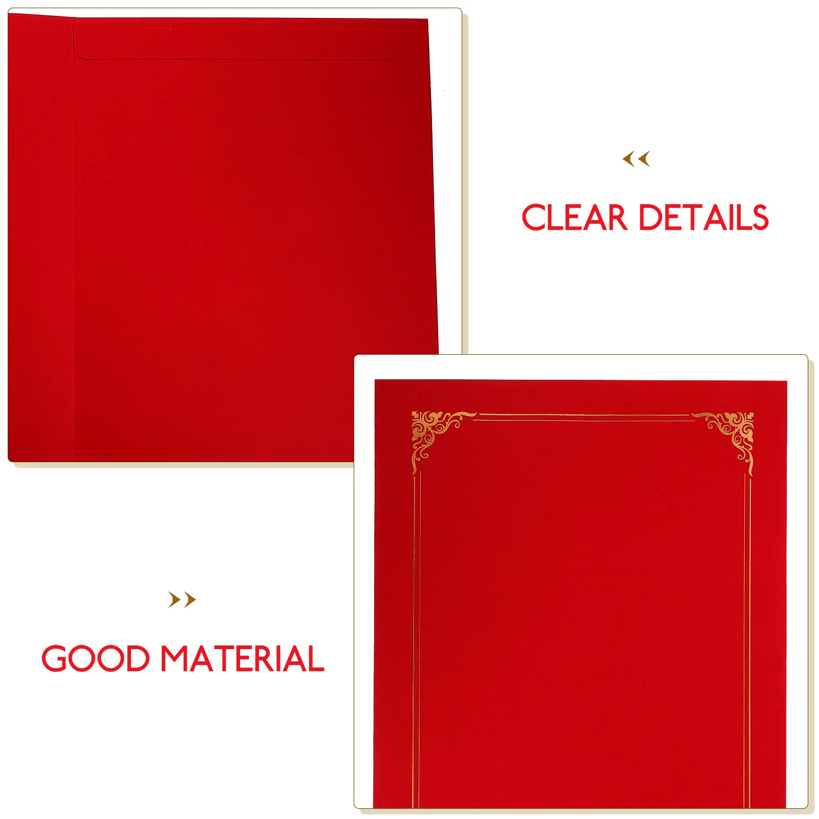 

4 шт. обложки для сертификата, красные пустые держатели для дипломов, размер А4, наградная церемония, папка для документов, держатели для сертификата для хранения диплом