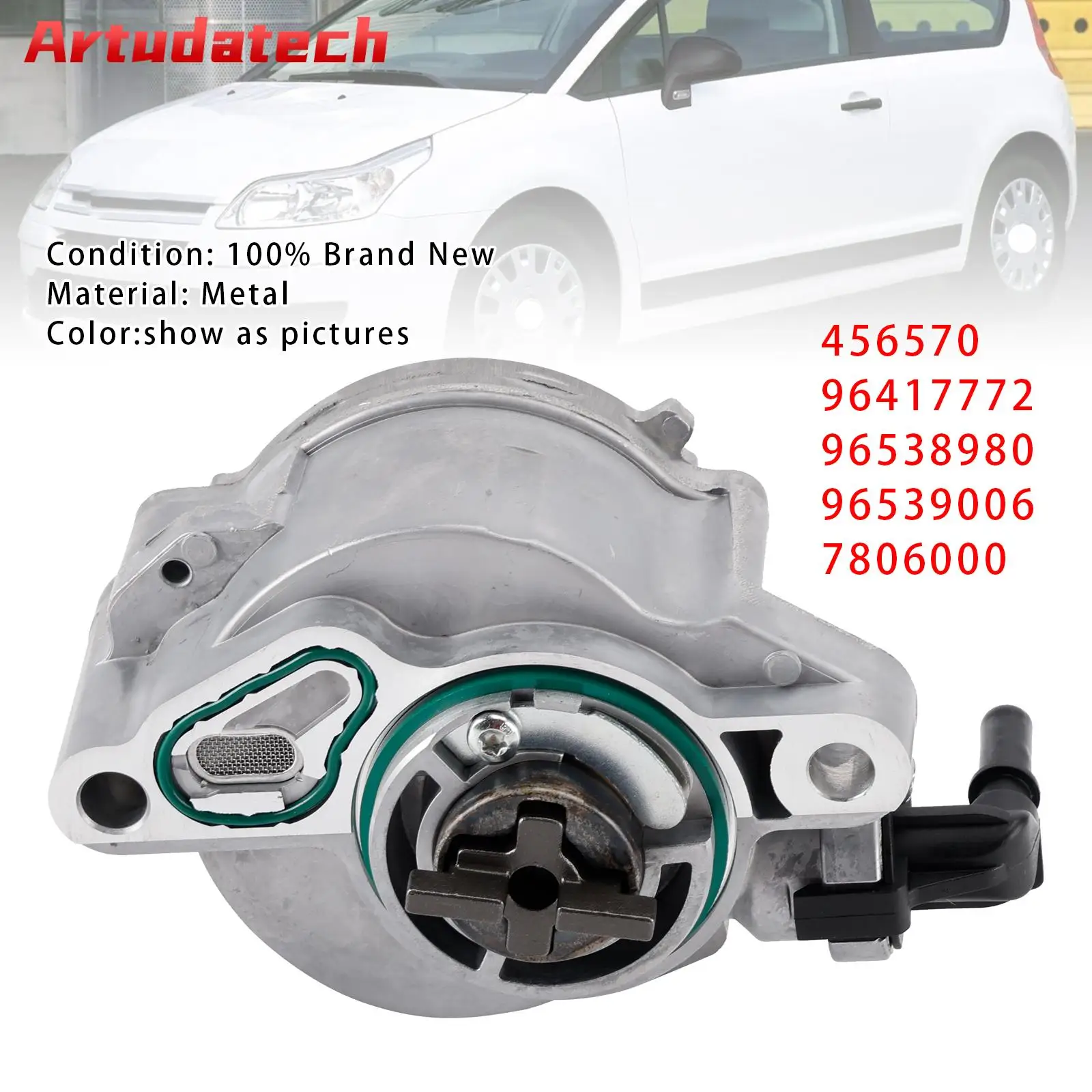 

Вакуумный насос Artudatech 7806000 для автомобильных аксессуаров Volkswagen Audi