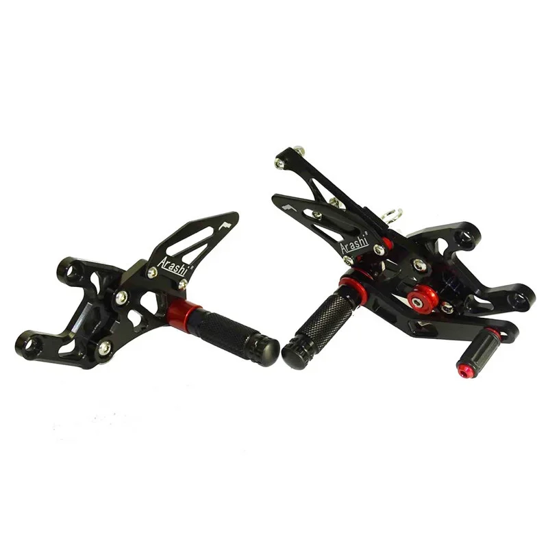 WAASE Adjustable Rider Rear Sets Rearset Footrest Foot Pegs For Honda CBR1000RR CBR 1000 RR SC59 2008 2009 2010 2011 2012-2016